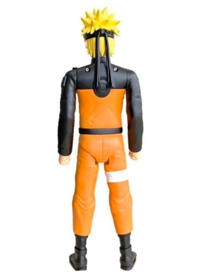 Bandai Anime Heroes Mega Naruto Uzumaki Collectible Figure 12-Inches | Naruto Shippuden | Action Figure | Display Figure | Perfect Gift for Collectors, Manga & Anime Lovers! - Image 5